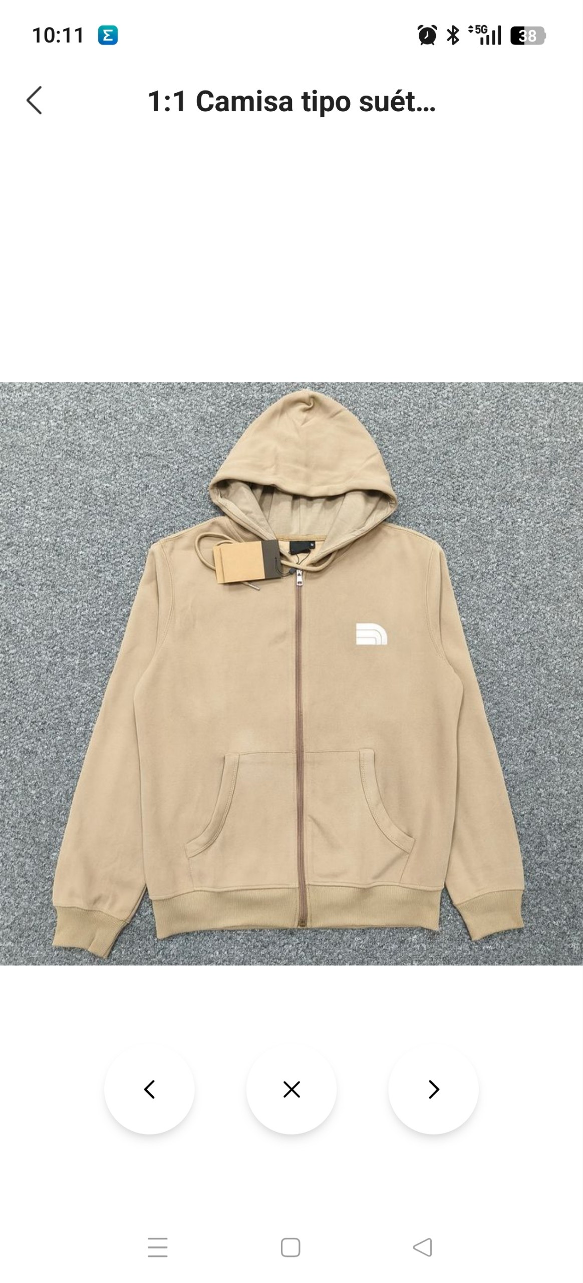 Sudadera Zip The North Face 19.36€‼ ✨