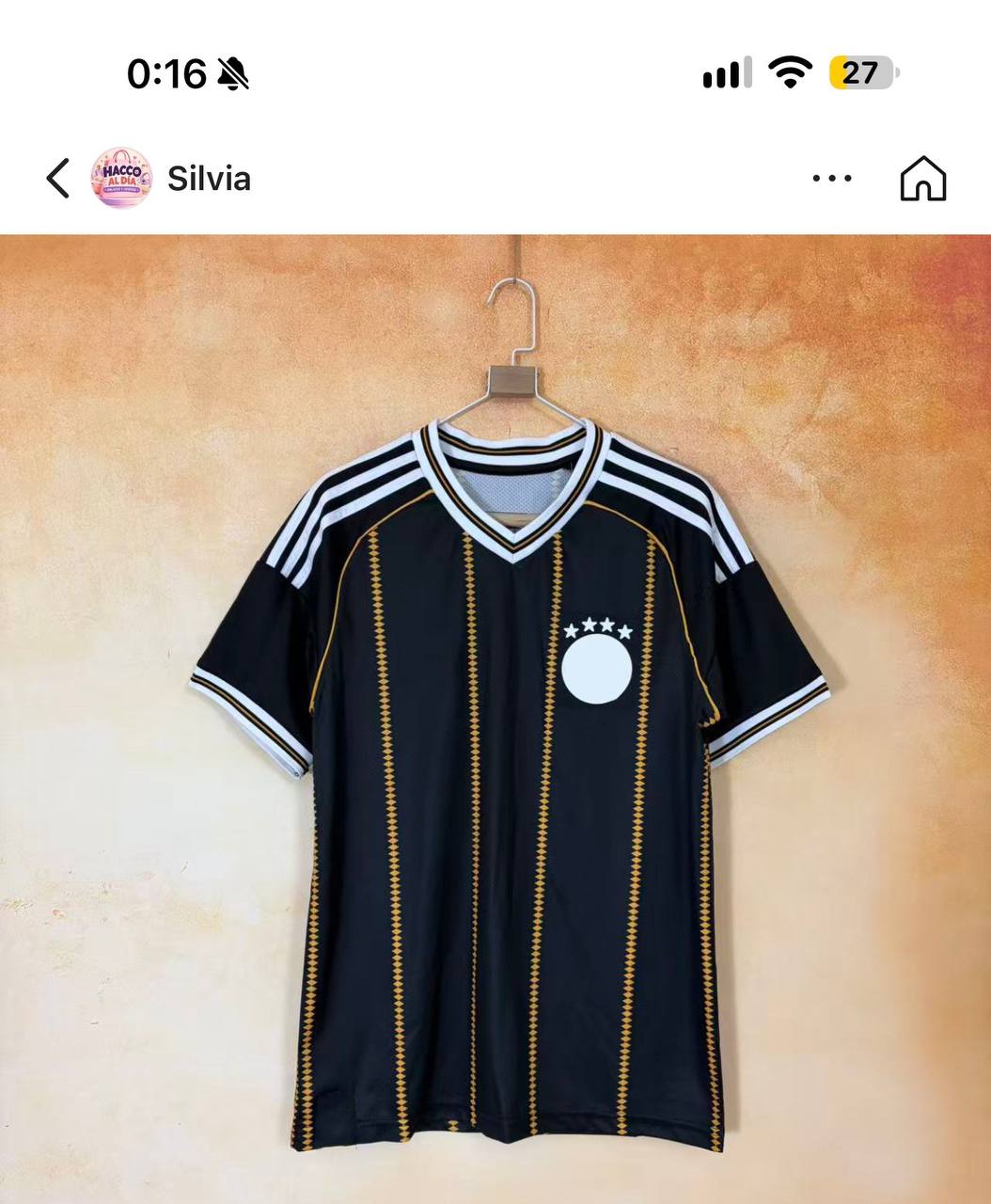 camiseta de la tercera equipación de la selección alemana de fútbol (DFB) 2026/27 de Adidas ✨