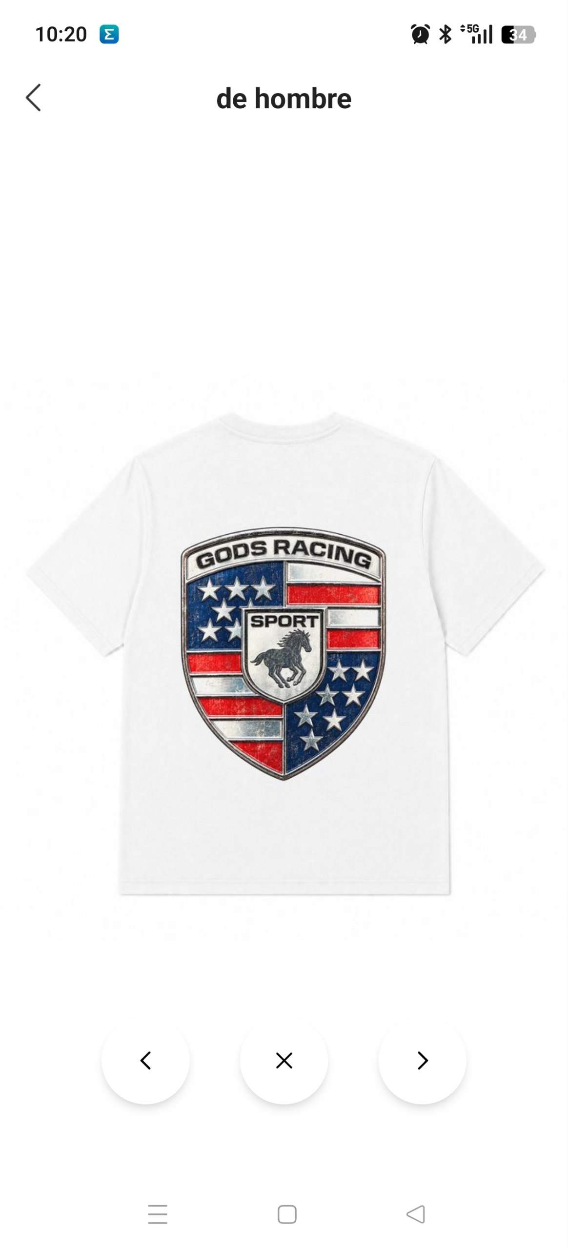 Camiseta Gods 9.38€‼ ✨