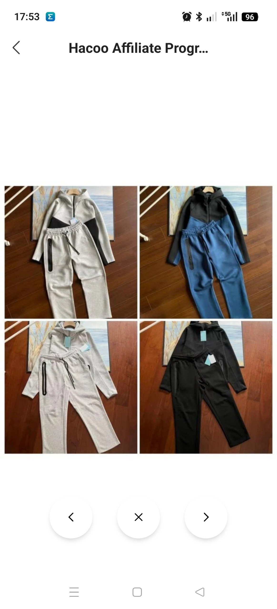 Chándal Nike Tech 68.56€‼ ✨