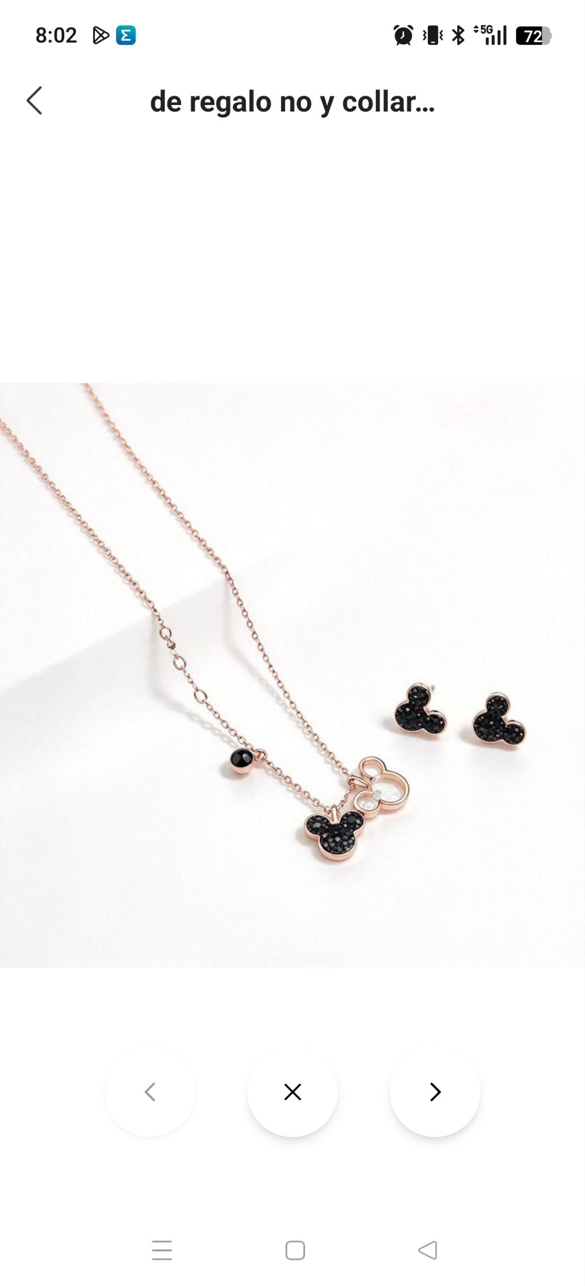 Conjunto Swarovski 9.18€‼ ✨
