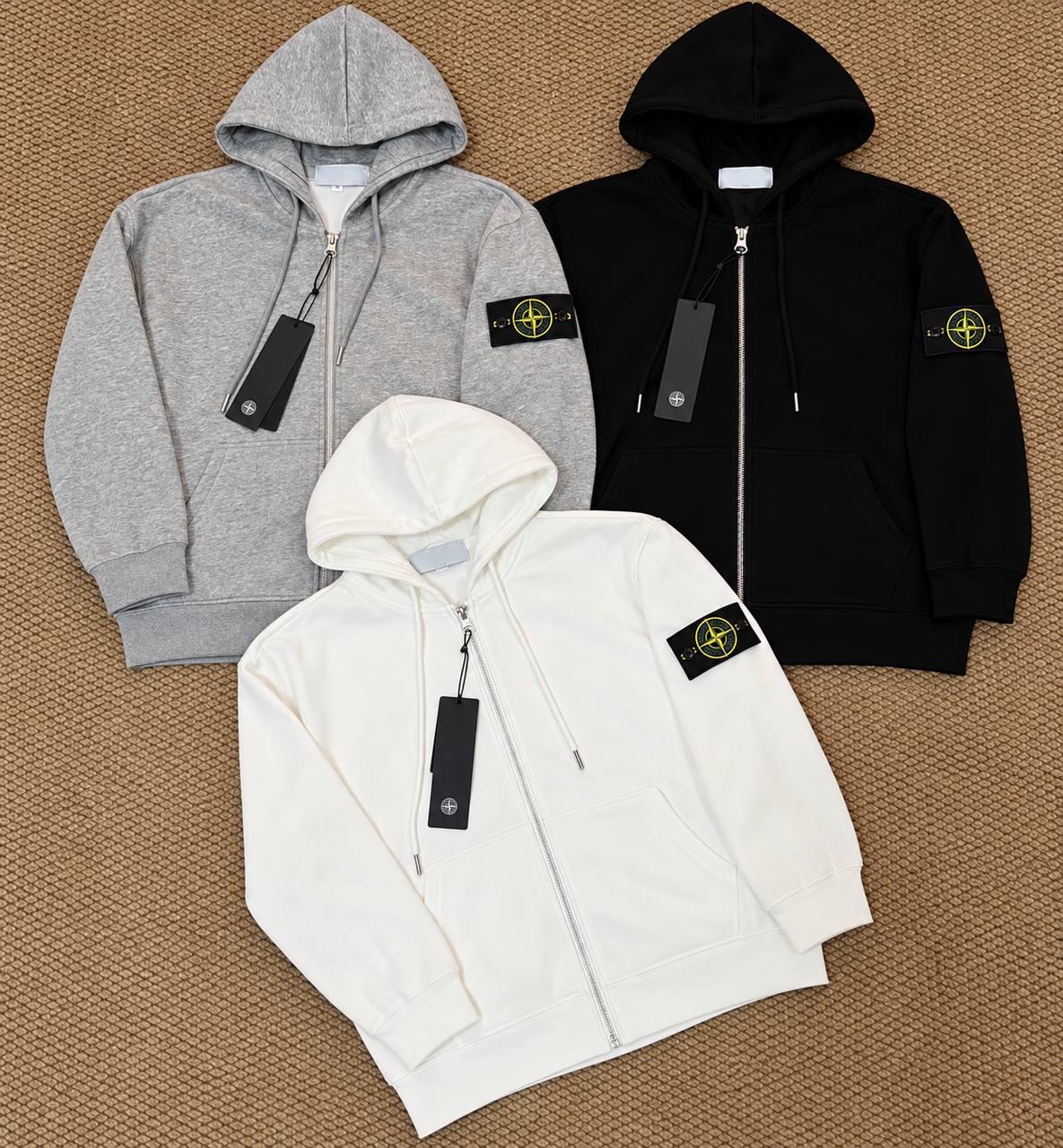 Stone Island jacket with zip for KIDS ✨