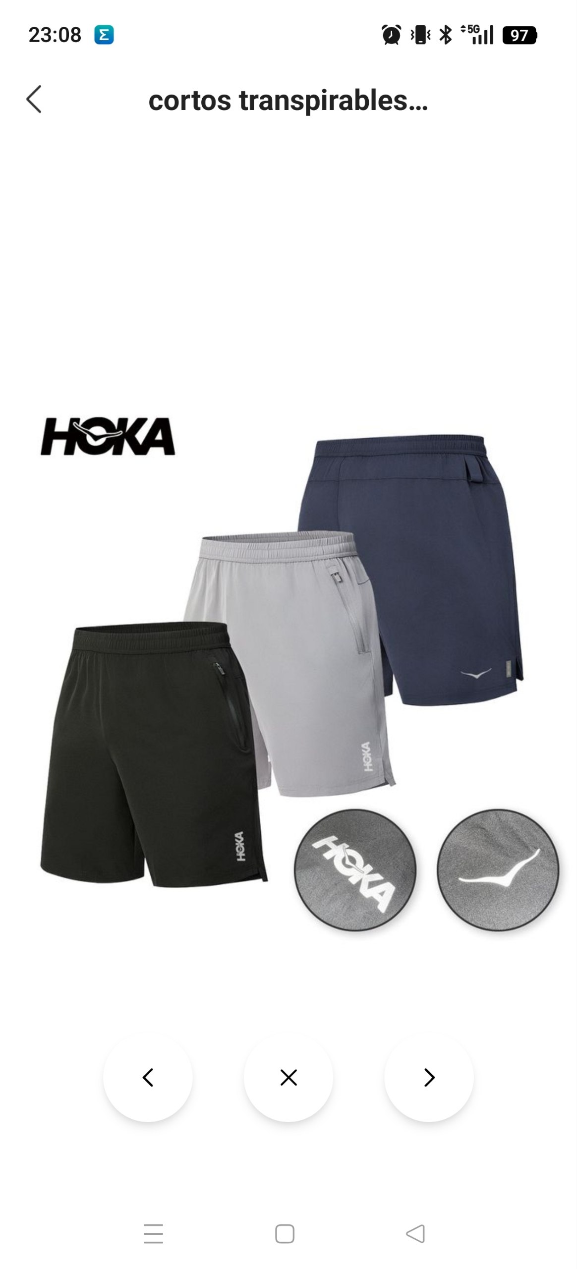 Pantalón corto Hoka 10.47€‼ ✨