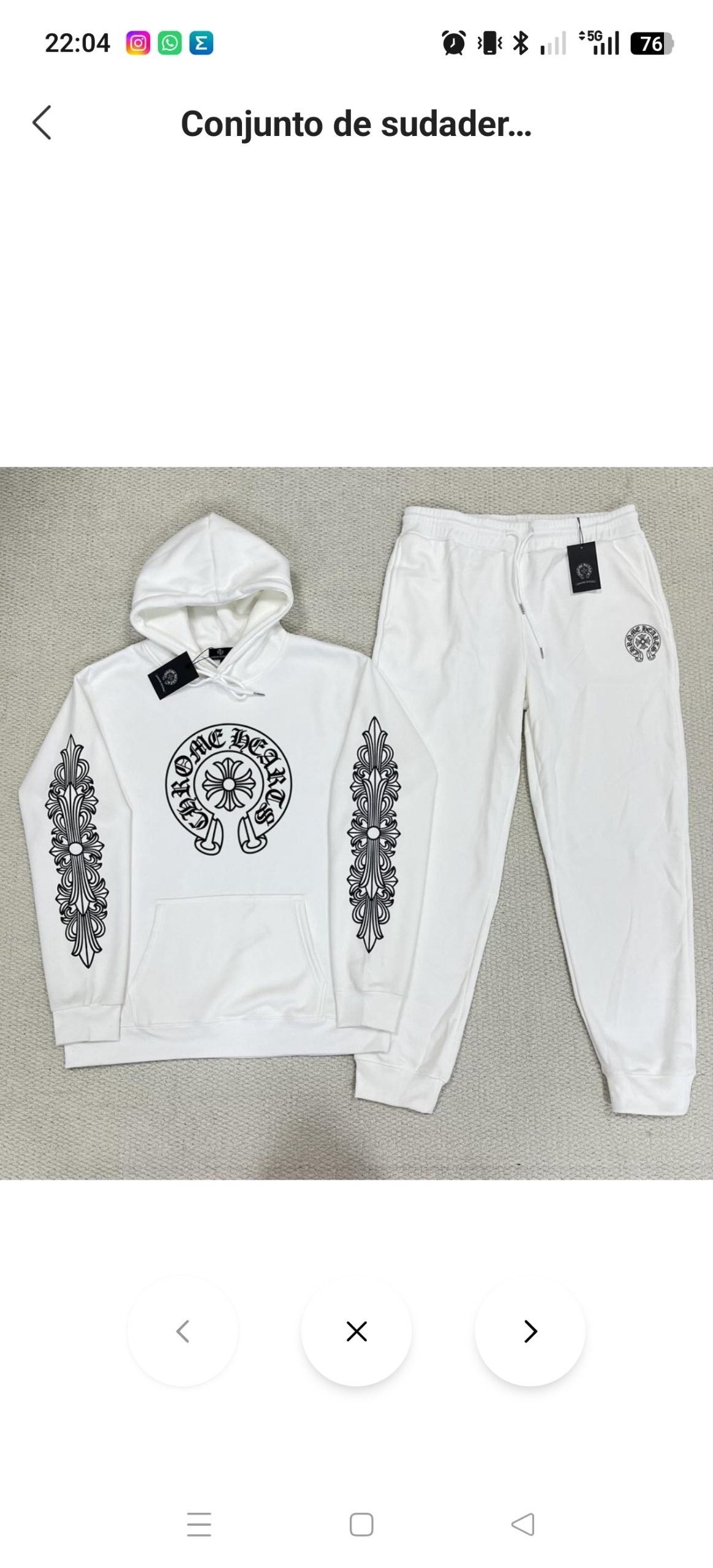 Chándal Chrome Hearts 30.83€‼ ✨