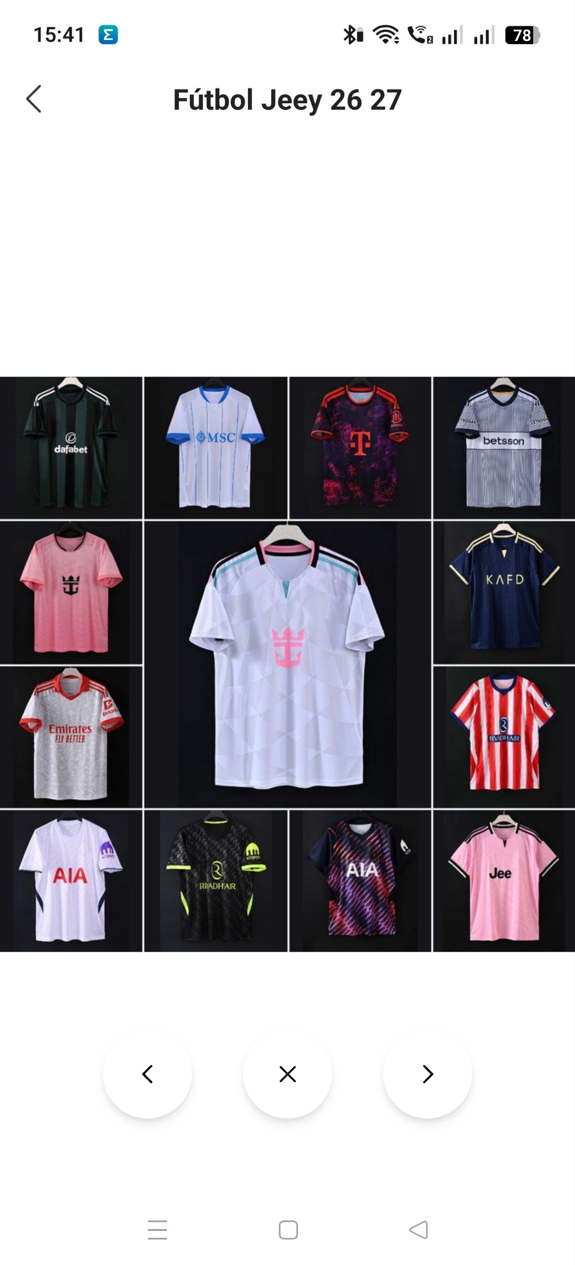 Camisetas fútbol 13.76€‼ ✨