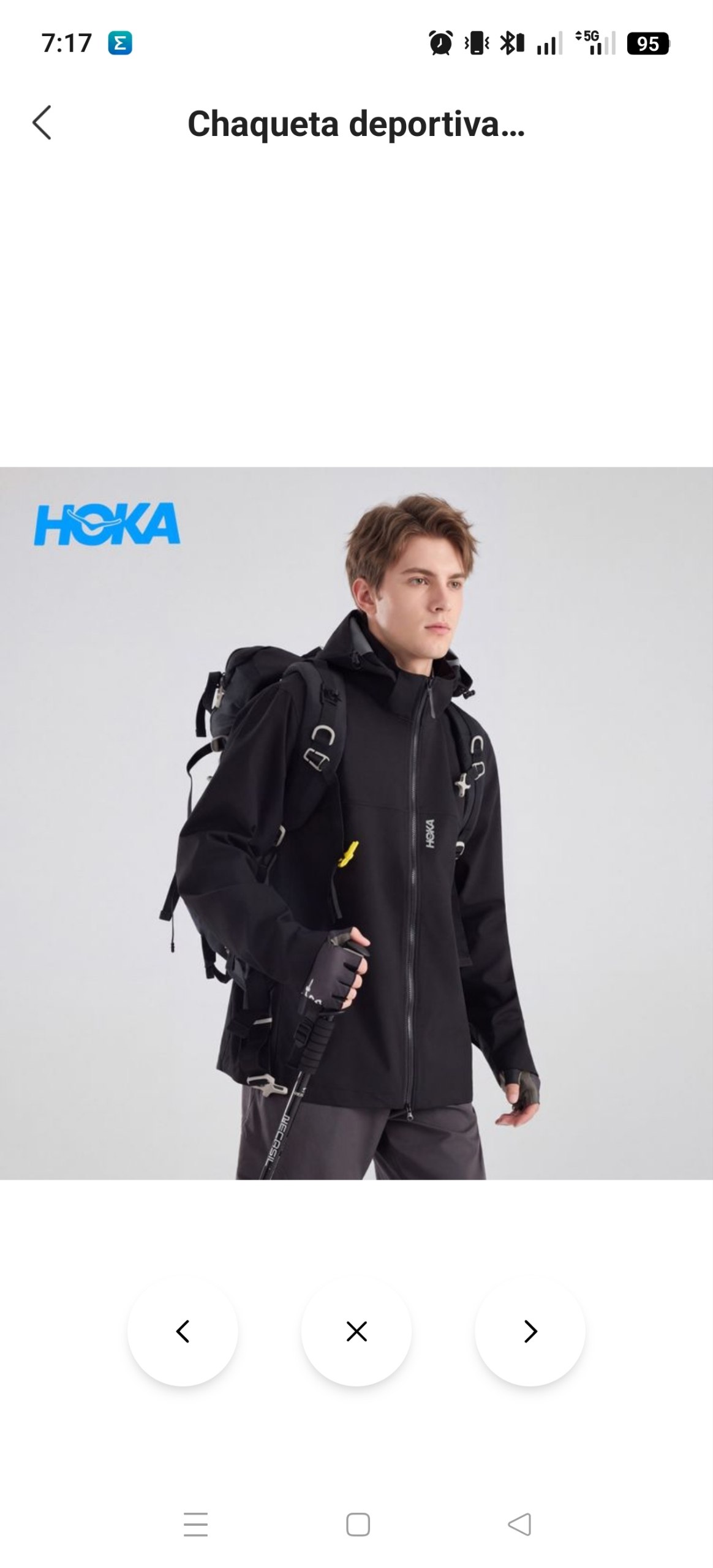 Chaqueta Hoka 36.08€‼ ✨