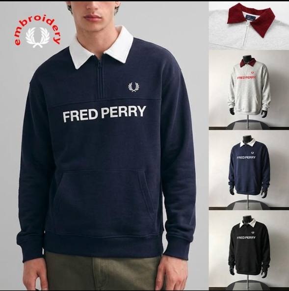 Sudadera polo Fred Perry ✨