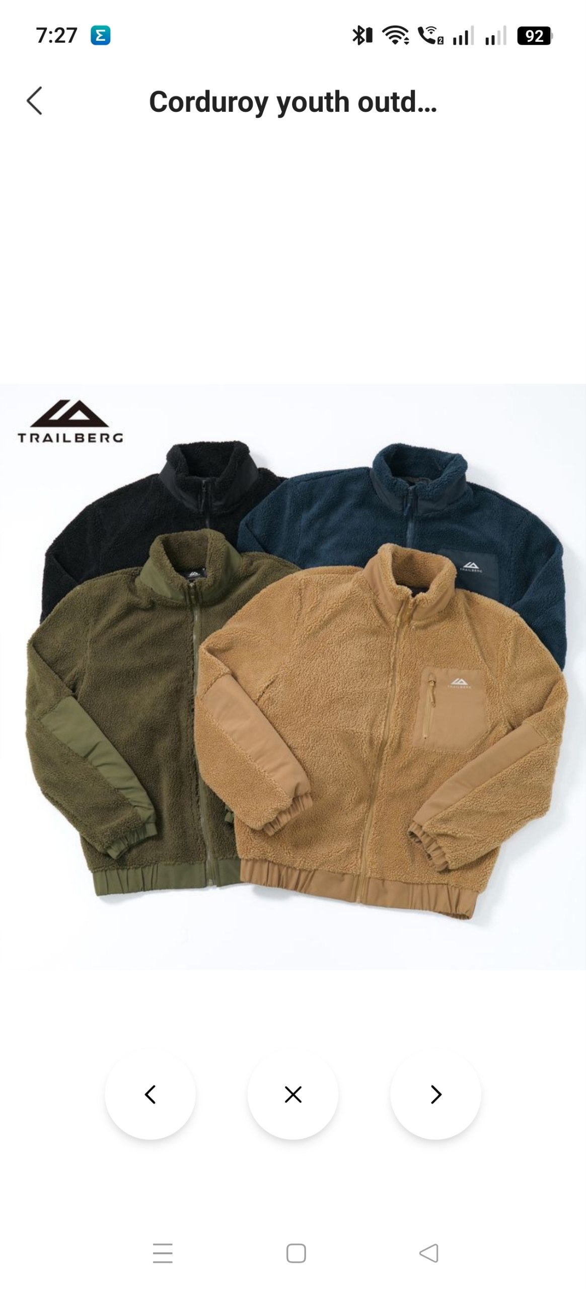 Chaqueta polar Trailberg 46.21€‼ ✨