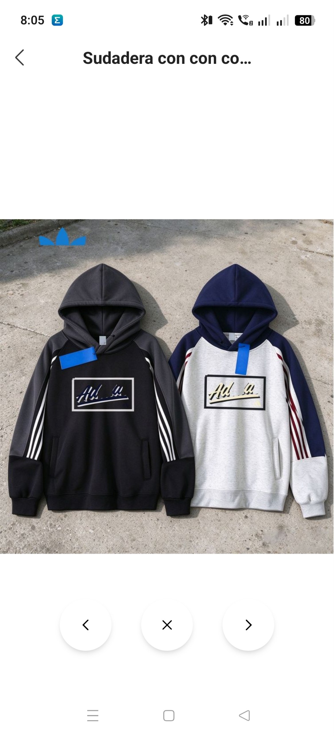 Sudadera Adidas 23.60€‼ ✨