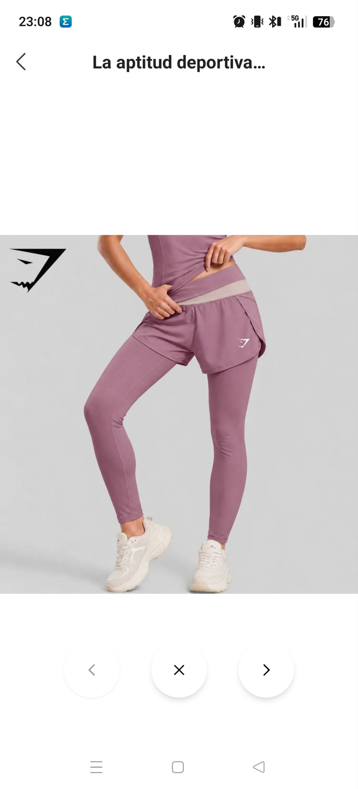 Pantalón doble Gymshark 13.50€‼ ✨