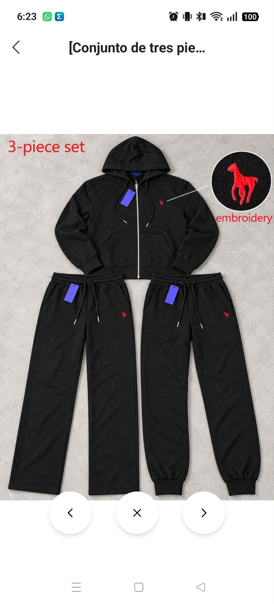 Conjunto 3 piezas Ralph Lauren 26.85€‼ ✨
