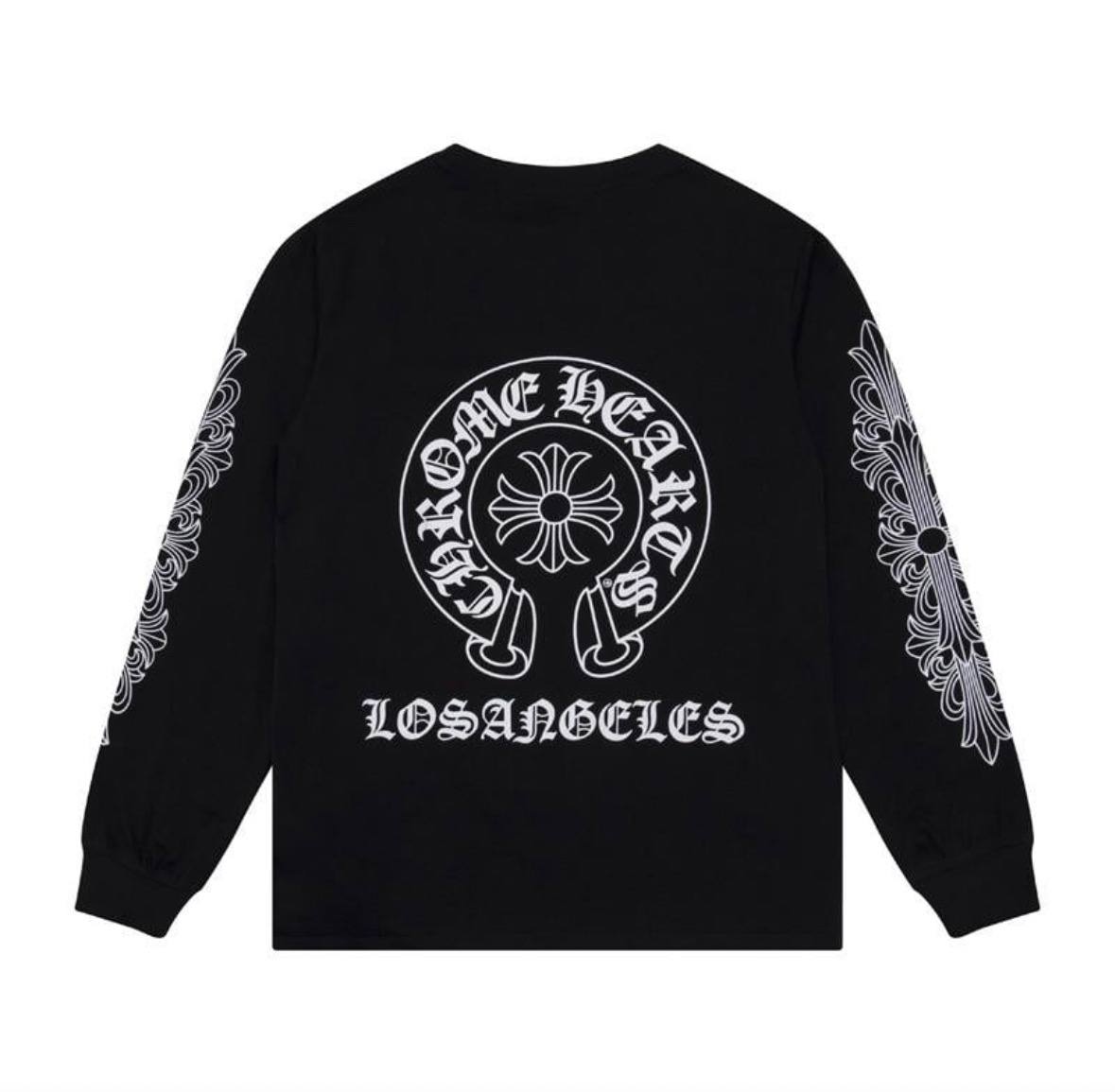 Camiseta larga Chrome Hearts ✨