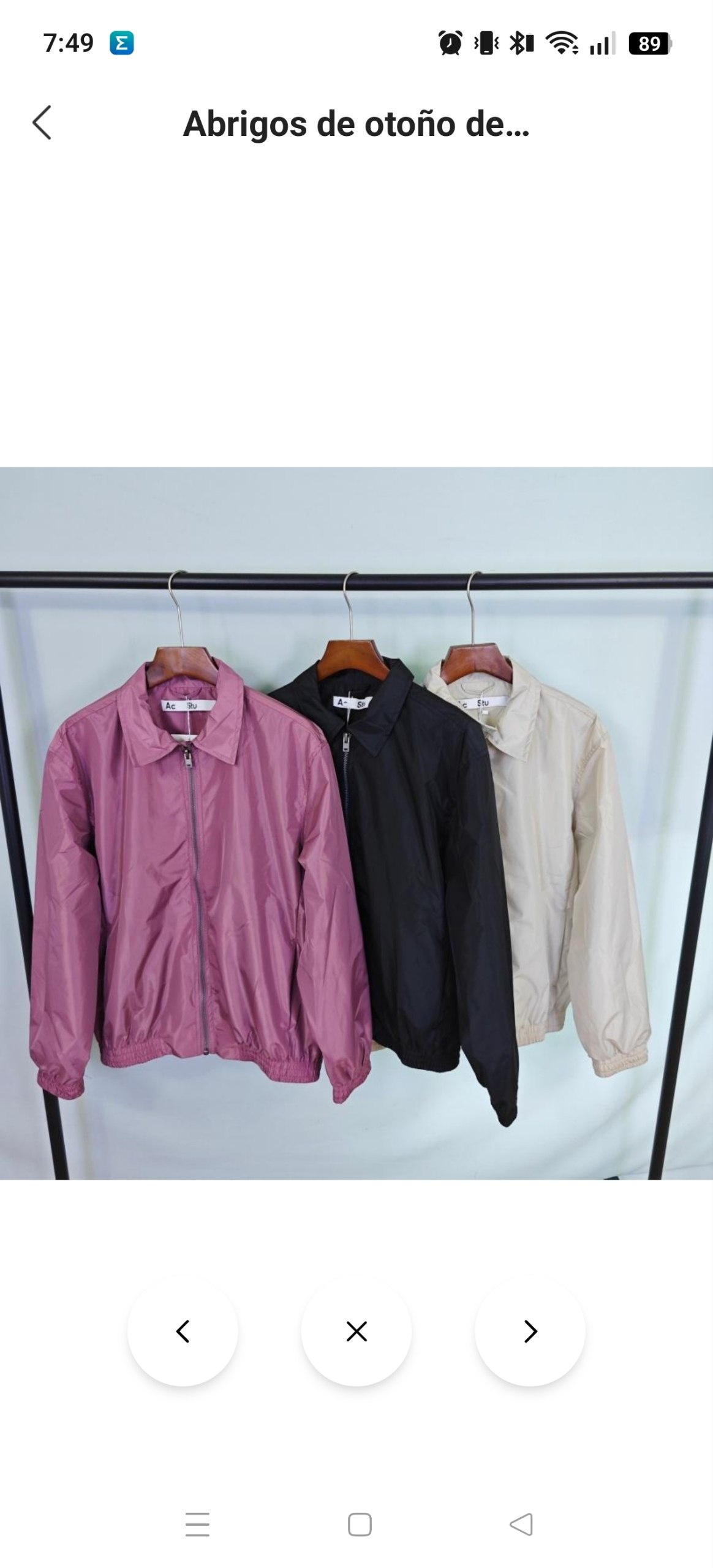 Chaqueta Acne Studios 38.99€‼ ✨