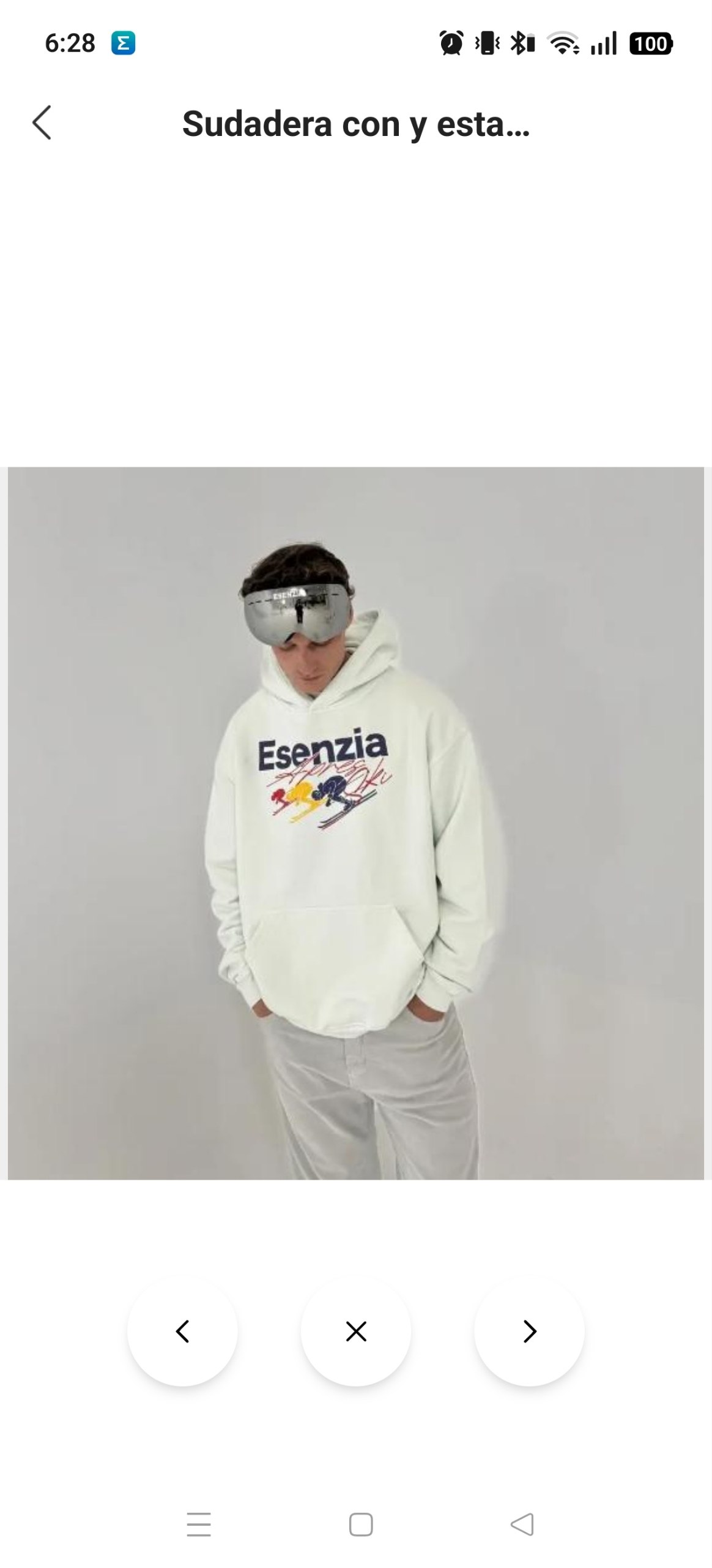 Sudadera Esenzia 36.11€‼ ✨