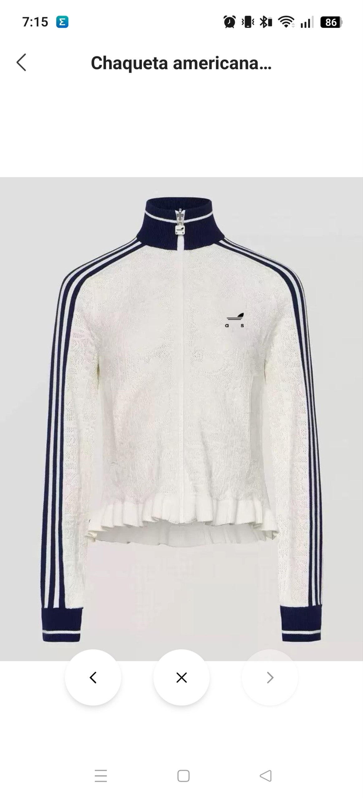 Chaqueta punto Adidas 33.89€‼ ✨