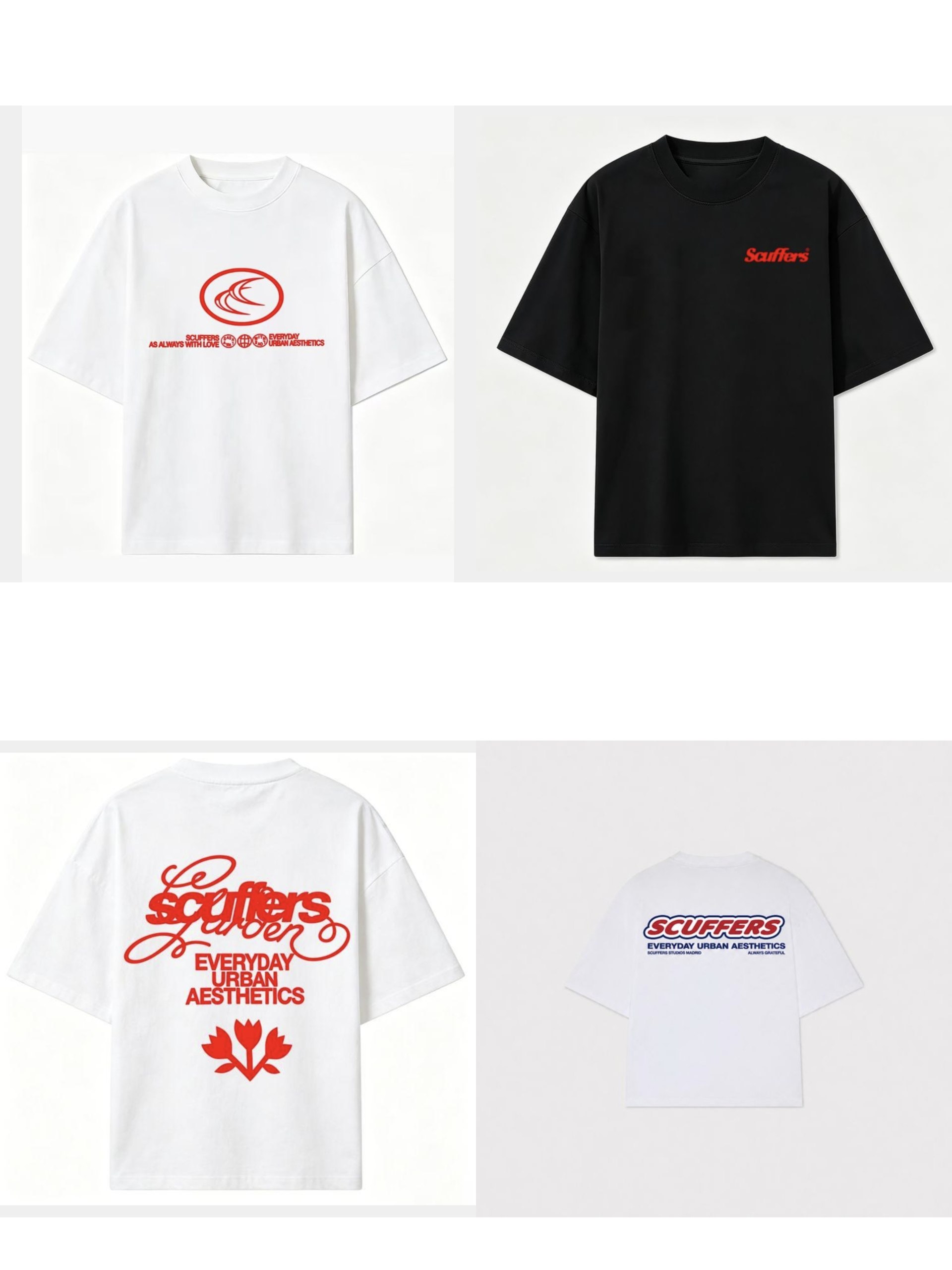 Camisetas Scuffers 10.28€‼ ✨