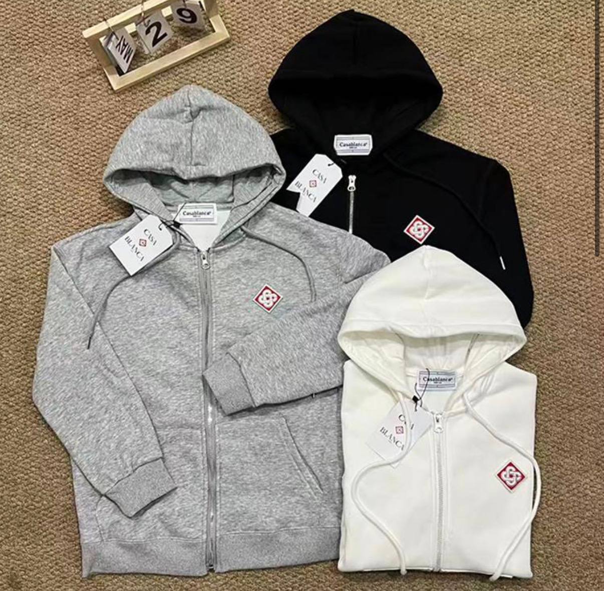 Sudadera zip Casa Blanca ✨