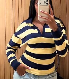 CAMISETA RAYAS ZARA💙 ✨