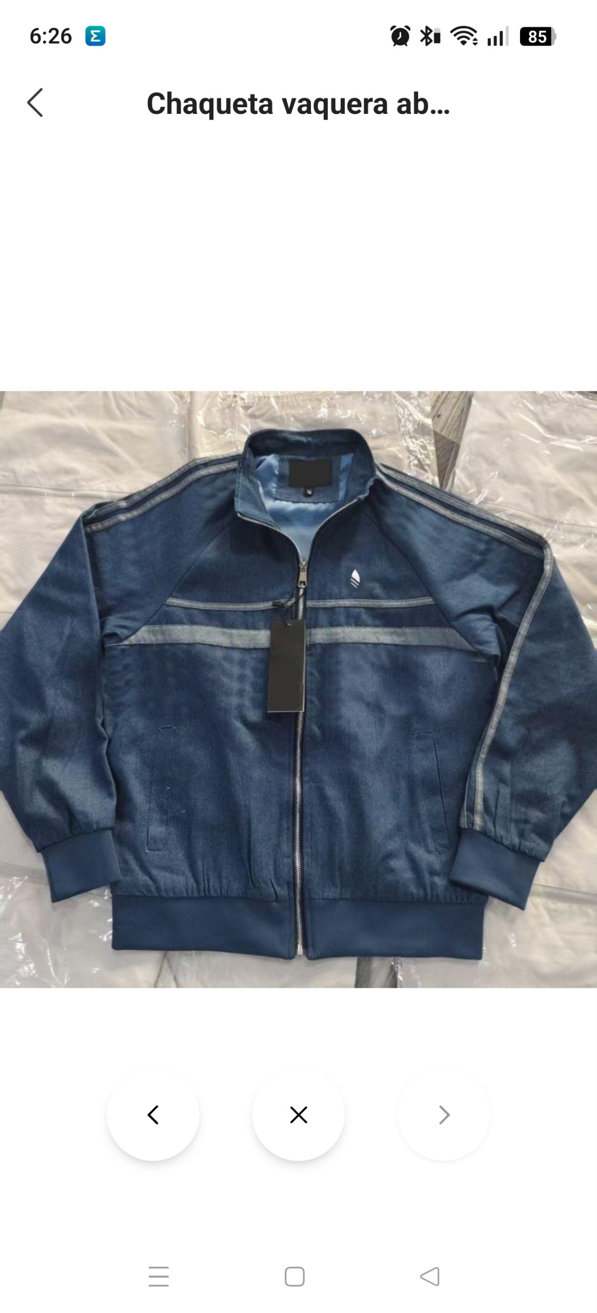Chaqueta vaquera Adidas 28.08€‼ ✨
