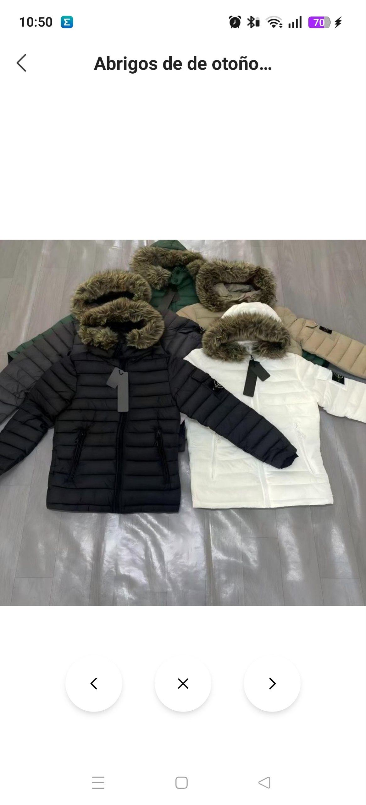Abrigo Stone Island 31.33€‼ ✨