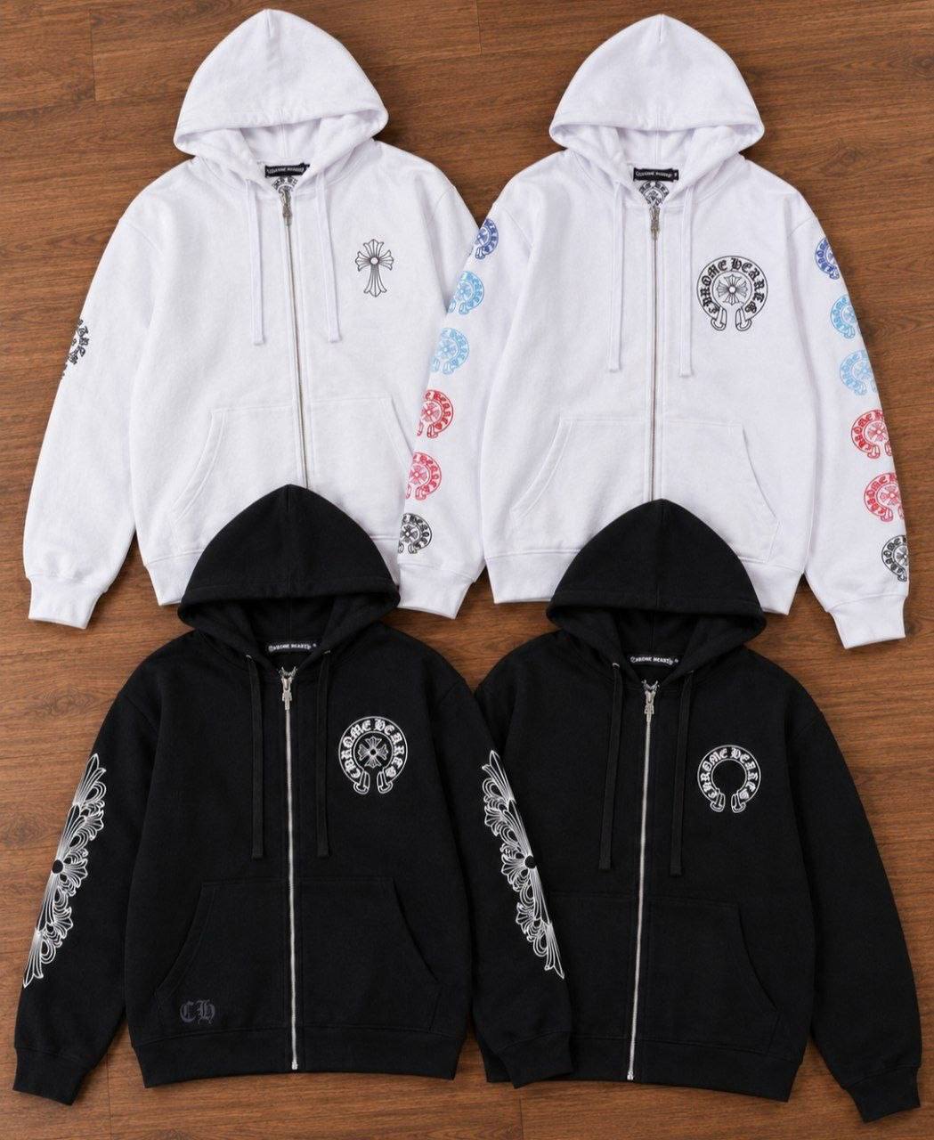 Sudaderas zip Chrome Hearts 🆕 ✨