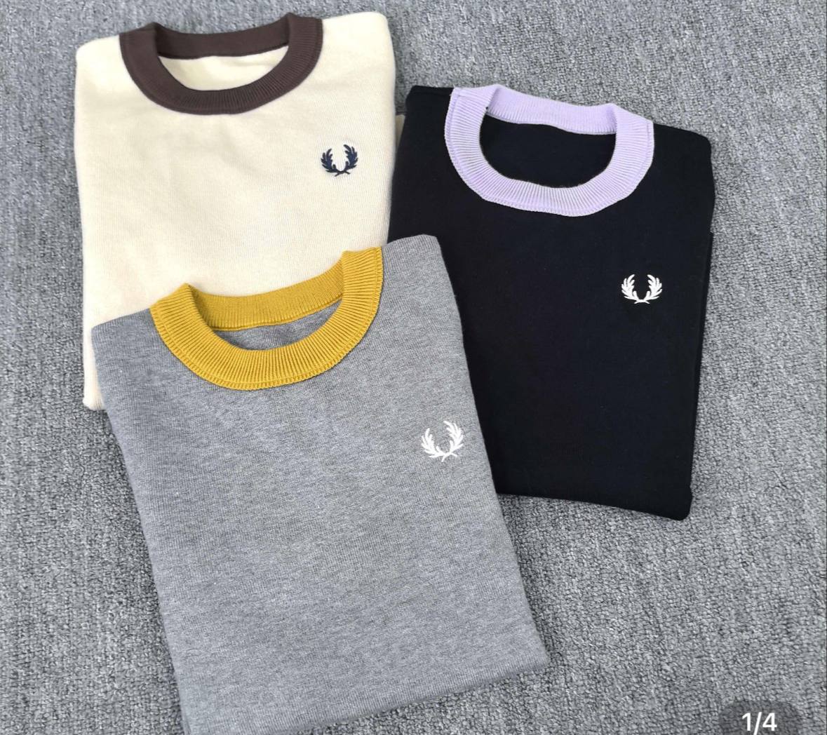 Camiseta Fred Perry manga larga ✨