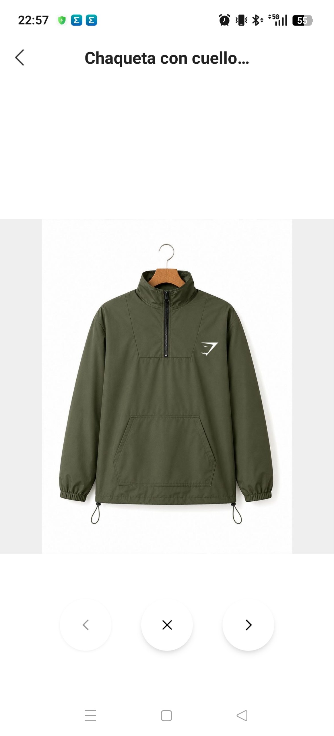 Chaqueta Gymshark 21.93€‼ ✨