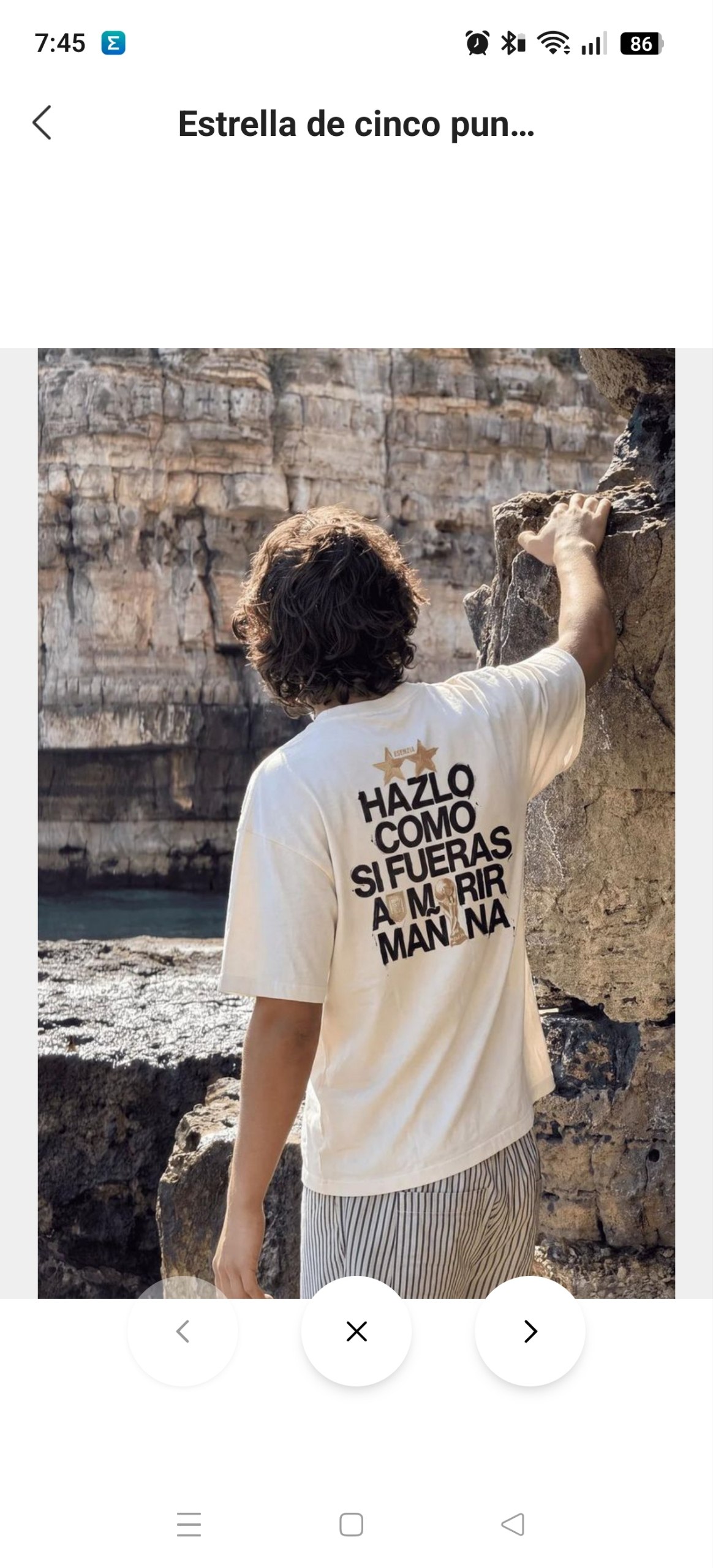 Camiseta Esenzia 15.52€‼ ✨