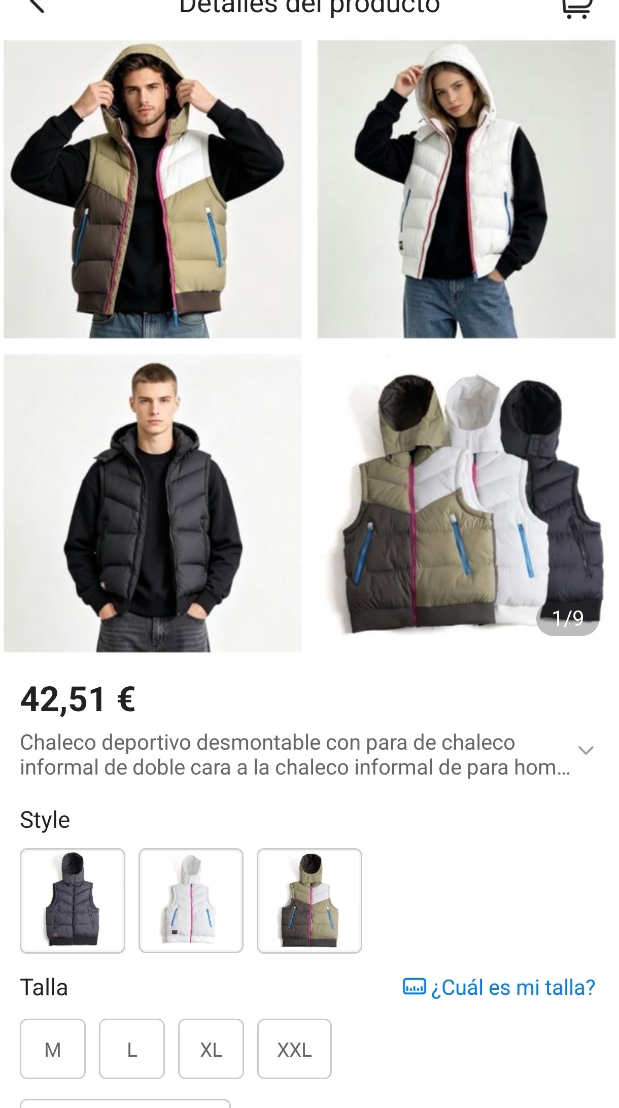 Chaleco Nike ✨