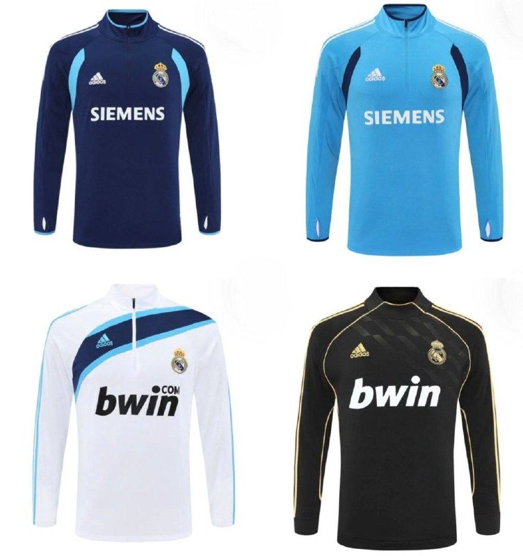 Sudaderas retro Real Madrid ✨
