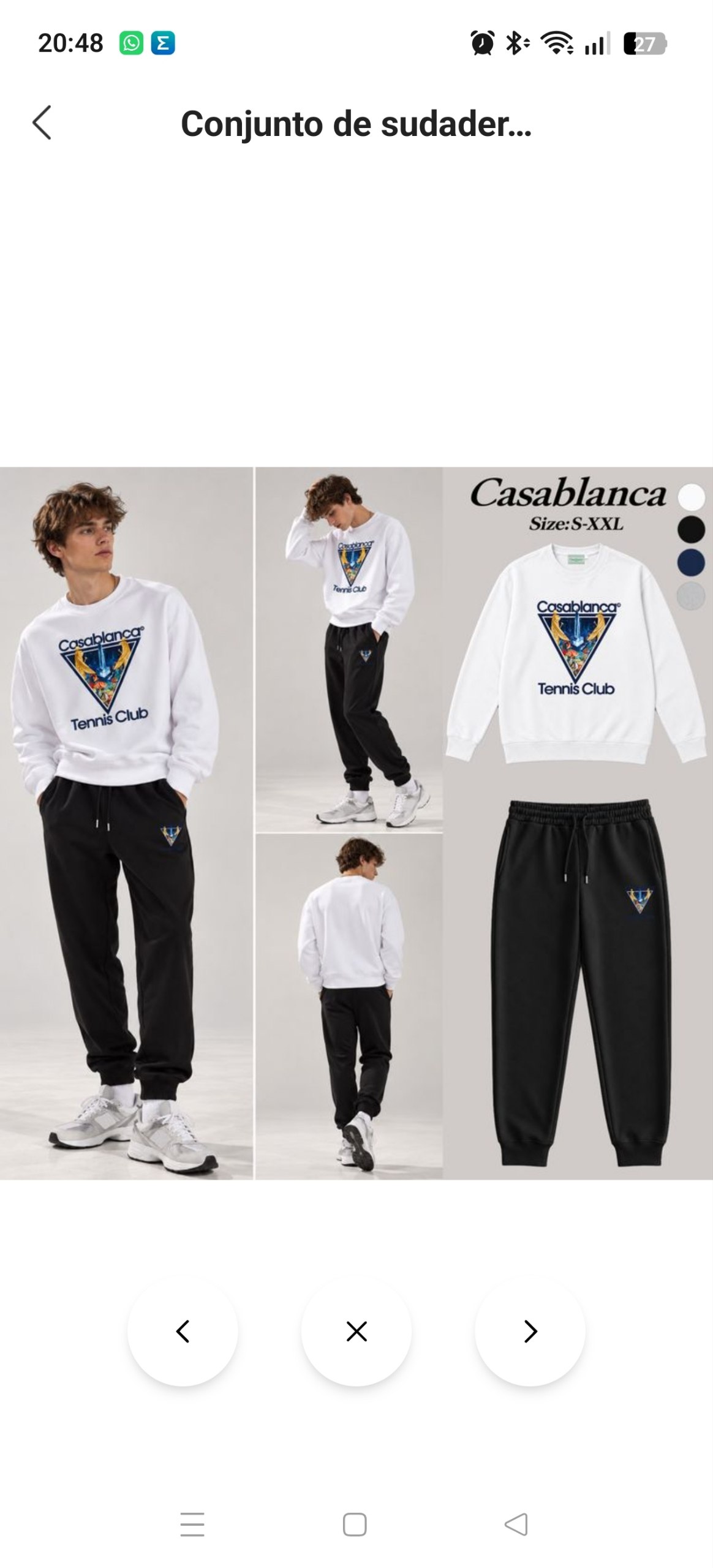 Chándal Casablanca ( x separado) desde 17.17€‼ ✨