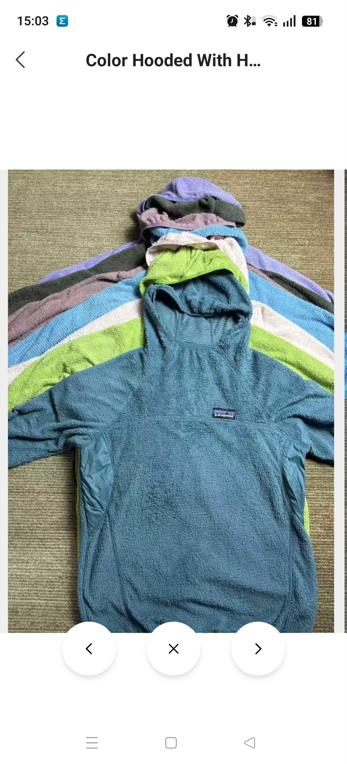 Sudadera Patagonia 28.99€‼ ✨