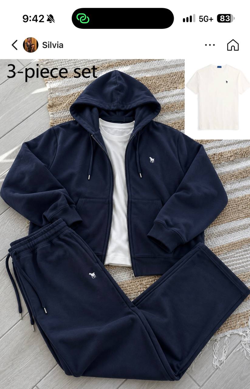 Conjunto Chandal 3 piezas RL ✨