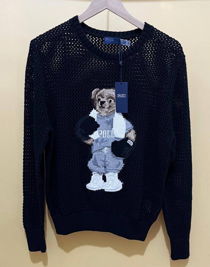 Jersey punto + transparencia Polo RL ✨