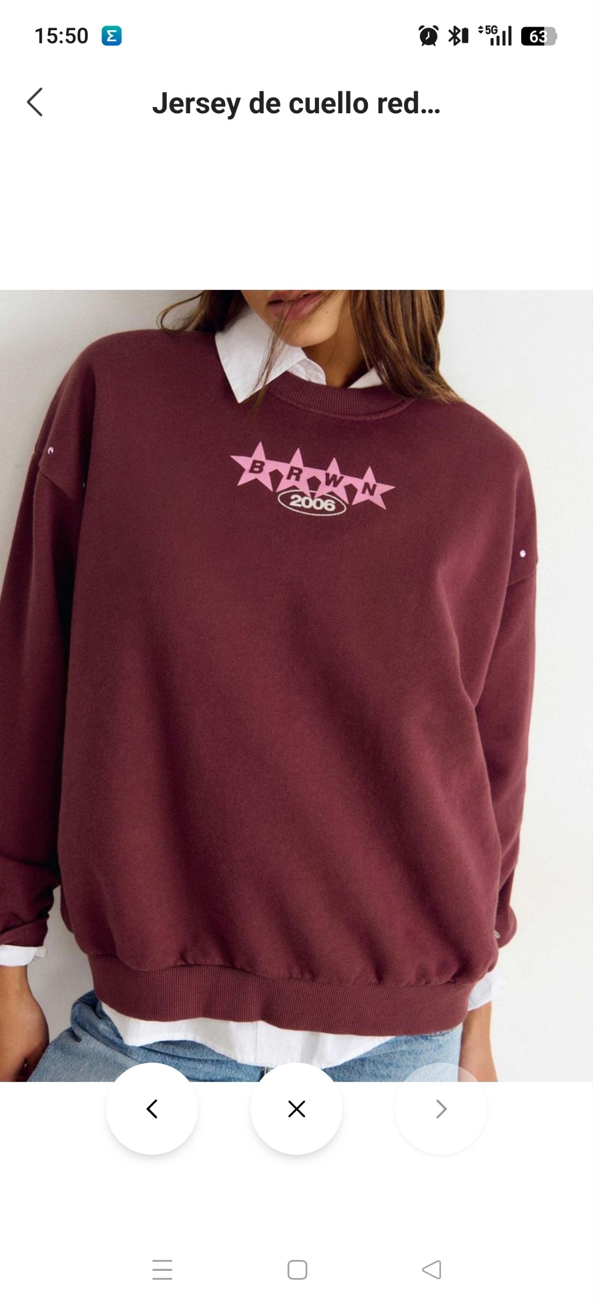 Sudadera Brownie 16.94€‼ ✨