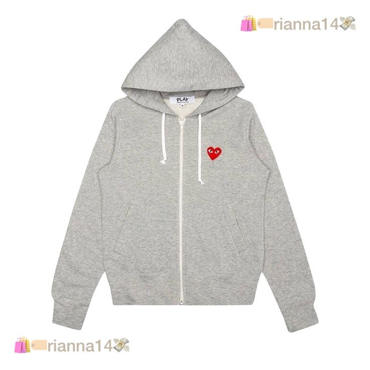 Comme des Garcons Play - Zip Sudadera ✨
