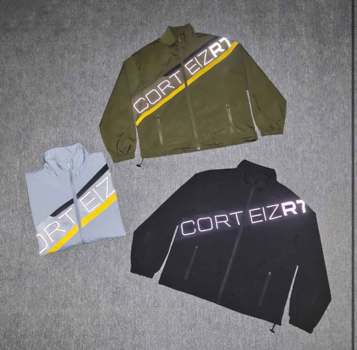 Chaqueta Corteiz Reflectante ✨