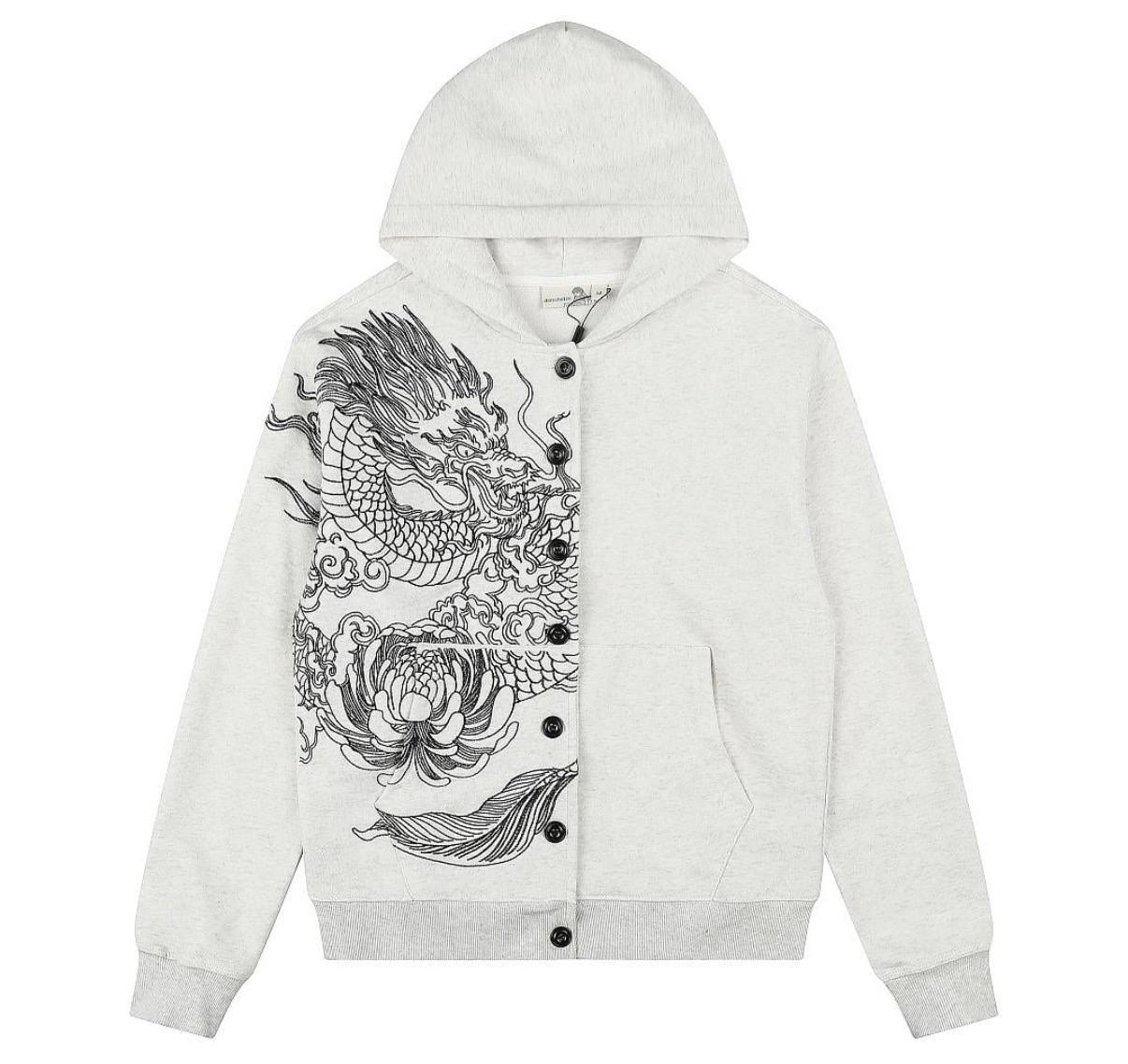 SUDADERA ZIP DERSCHUTZE DRAGON ✨