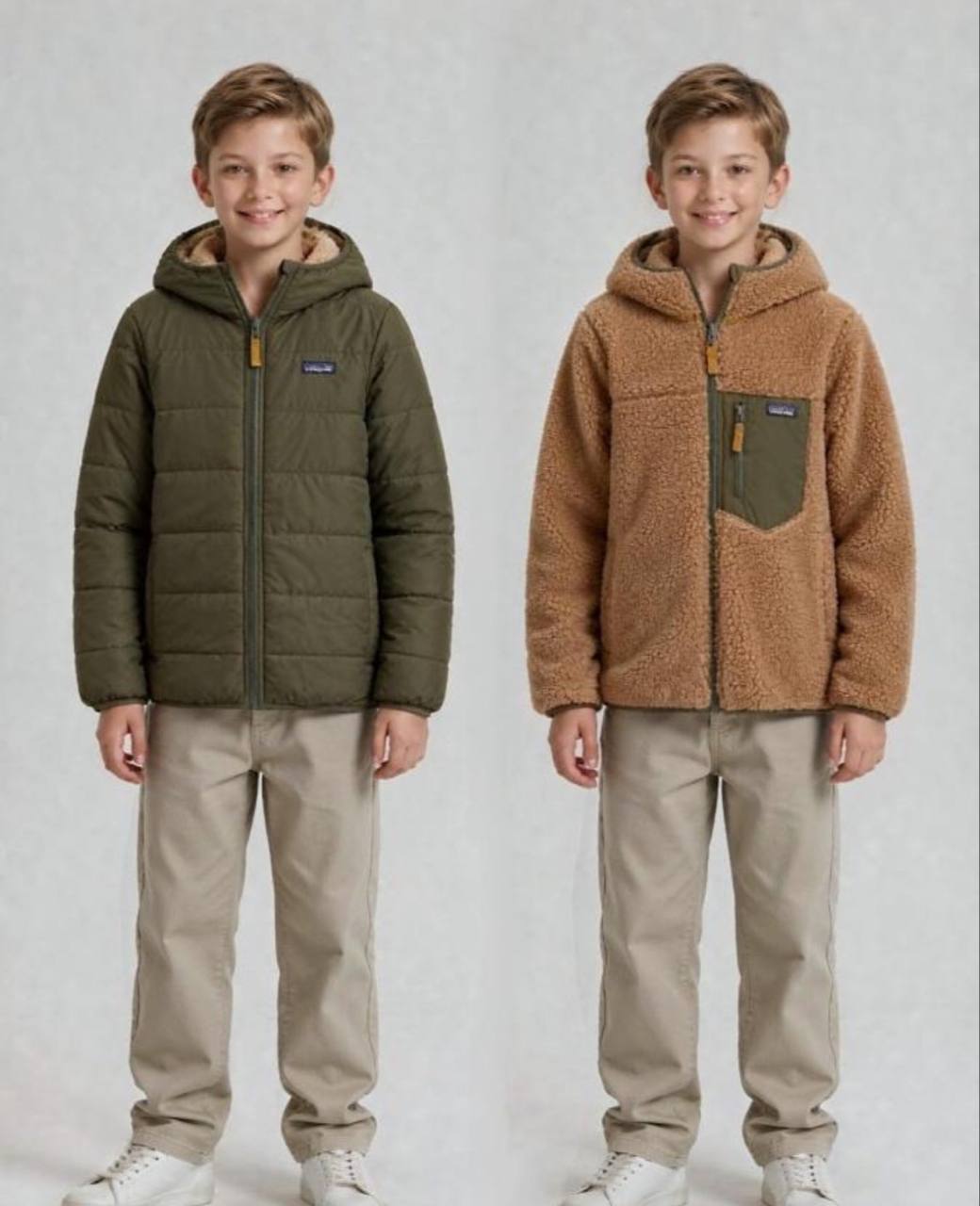Chaqueta Patagonia reversible niños ✨