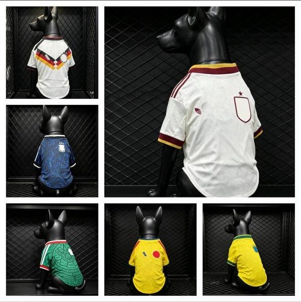 Camisetas futbol perros ✨