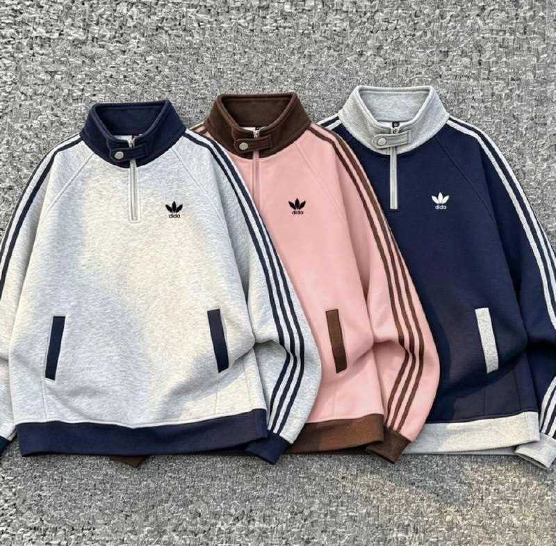 SUDADERA ZIPPER ADIDAS ✨