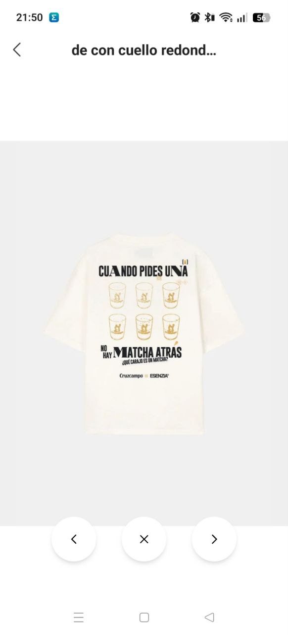 Camiseta Esenzia 15.74€‼ ✨