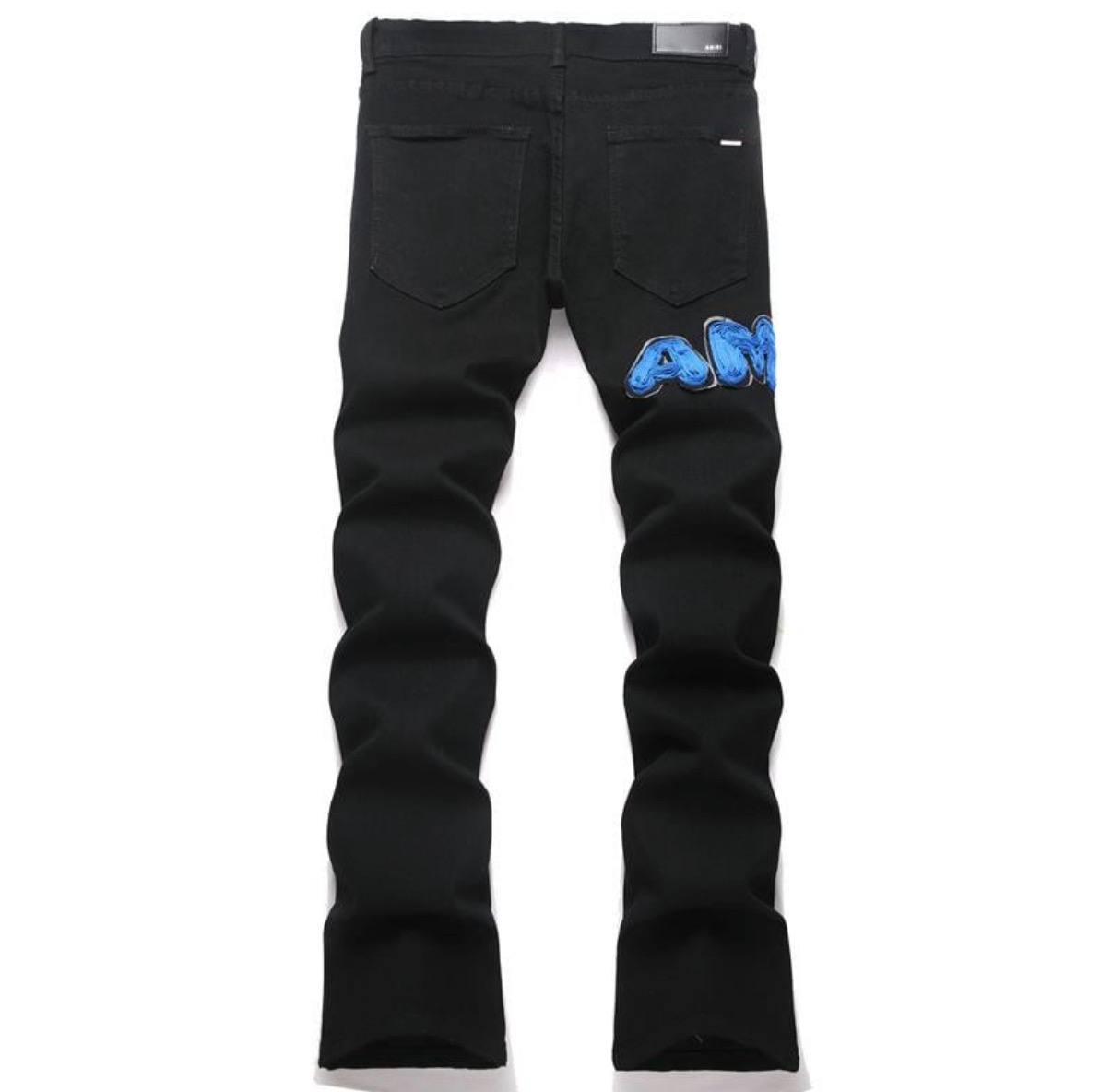 PANTALON TEJANO LARGO AMIRI ✨