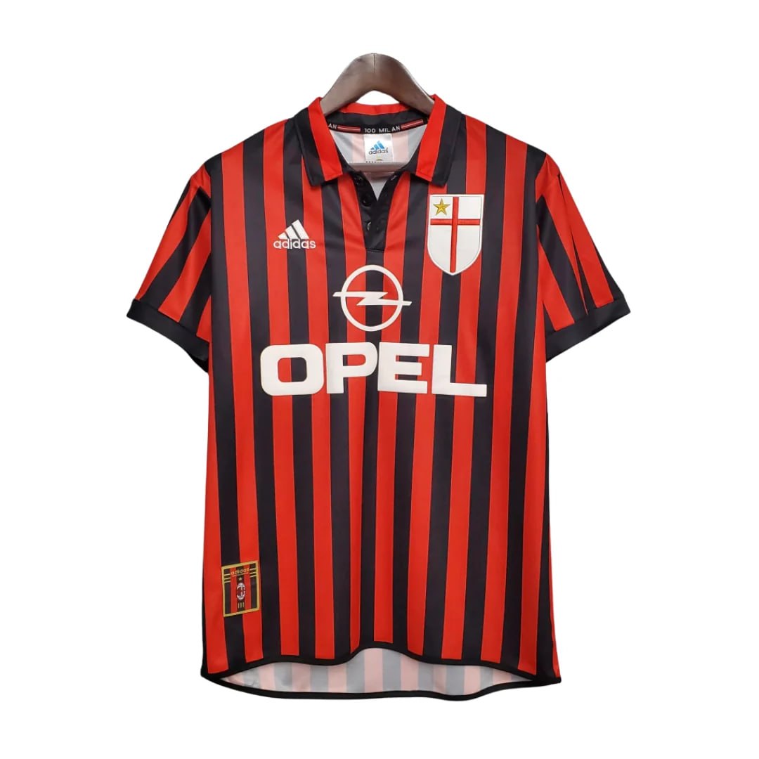 Camiseta Retro AC Milan 🇮🇹 ✨