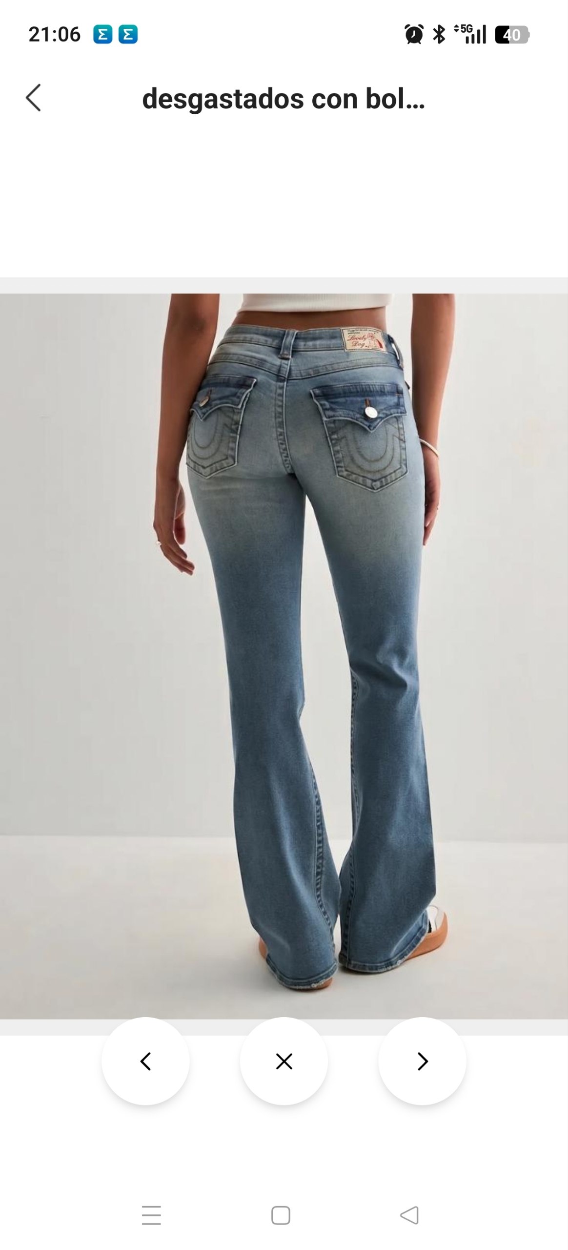 Pantalón vaquero True Religion ✨💫 26€ ✨