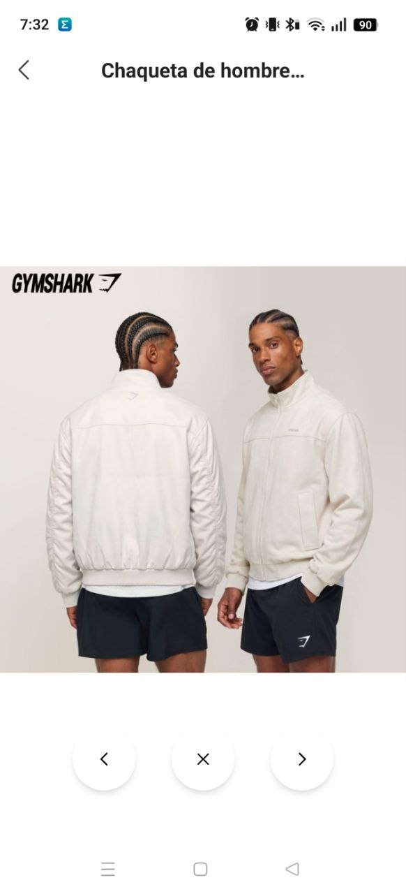 Chaqueta Gymshark 24.92€‼ ✨