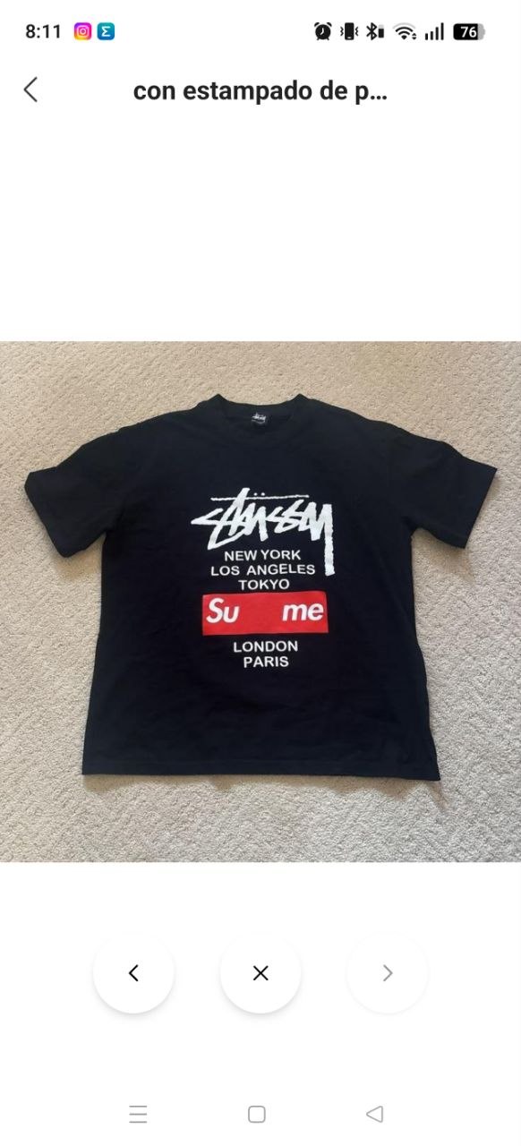 Camiseta Stussy x Supreme 9.93€‼ ✨